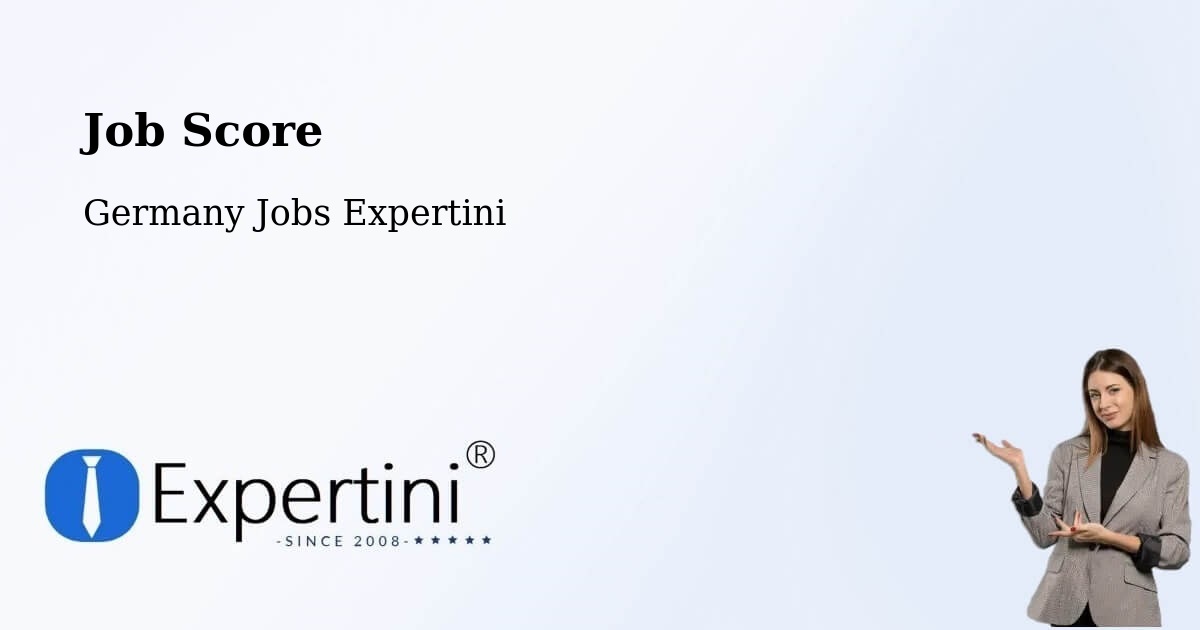 Job Score & Job Description Score Tool – Reinfeld - Germany Jobs Expertini