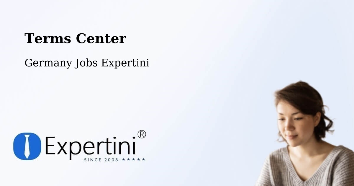 Terms of Service – Reinfeld - Germany Jobs Expertini